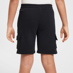 NIKE Sportswear Fleece Cargo Shorts Kinder 010 - black S (128-137 cm)