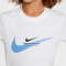 NIKE Sportswear Graphic T-Shirt Jungen 101 - white/blue beyond S (128-137 cm)