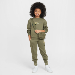 NIKE Sportswear Fleece Crewneck Sweatshirt Jungen 222 - medium olive M (137-147 cm)