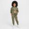 NIKE Sportswear Fleece Crewneck Sweatshirt Jungen 222 - medium olive M (137-147 cm)