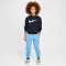 NIKE Sportswear Fleece Crewneck Sweatshirt Jungen 010 - black M (137-147 cm)