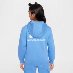NIKE Sportswear Fleece Hoodie Kinder 489 - blue beyond L...