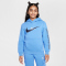 NIKE Sportswear Fleece Hoodie Kinder 489 - blue beyond L (147-158 cm)