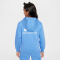 NIKE Sportswear Fleece Hoodie Kinder 489 - blue beyond L (147-158 cm)