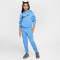 NIKE Sportswear Fleece Hoodie Kinder 489 - blue beyond L (147-158 cm)