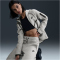 NIKE Sportswear Tech Fleece Mid-Waist Jogginghose Damen 063 - dk grey heather/black XS