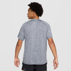 NIKE Stride Dri-FIT ADV kurzarm Laufshirt Herren 437 - thunder blue/htr/reflective silv M