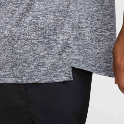 NIKE Stride Dri-FIT ADV kurzarm Laufshirt Herren 437 - thunder blue/htr/reflective silv M