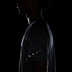NIKE Stride Dri-FIT ADV kurzarm Laufshirt Herren 437 - thunder blue/htr/reflective silv M