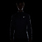 NIKE Stride Dri-FIT 1/2-Zip Midlayer Laufshirt Herren 437 - thunder blue/htr/reflective silv S