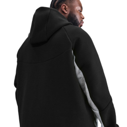 NIKE Tech Fleece Windrunner Kapuzenjacke 011 - black/dk grey heather/black XS
