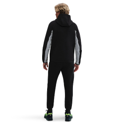 NIKE Tech Fleece Windrunner Kapuzenjacke 011 - black/dk grey heather/black XXL