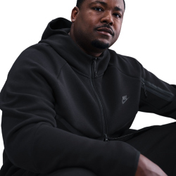 NIKE Tech Fleece Windrunner Kapuzenjacke 010 - black/black S