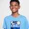 NIKE Air T-Shirt Kinder 412 - university blue S (128-137 cm)