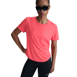 NIKE Tempo Dri-FIT kurzarm Laufshirt Damen 814 - magic ember/reflective silv S