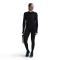 NIKE Swift Dri-FIT UV langarm Crewneck Laufshirt Damen 010 - black/reflective silv XS
