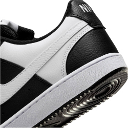 NIKE Court Vision Low Sneaker Herren 001 - black/white 38.5