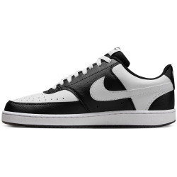NIKE Court Vision Low Sneaker Herren 001 - black/white 39
