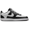 NIKE Court Vision Low Sneaker Herren 001 - black/white 39