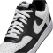 NIKE Court Vision Low Sneaker Herren 001 - black/white 39