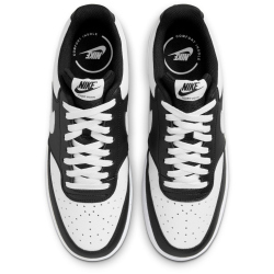 NIKE Court Vision Low Sneaker Herren 001 - black/white 44