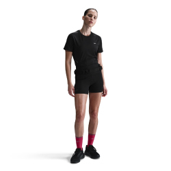 NIKE Swift Dri-FIT kurzarm Laufshirt Damen 010 - black/reflective silv XS