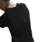 NIKE Swift Dri-FIT kurzarm Laufshirt Damen 010 - black/reflective silv M