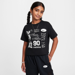 NIKE Sportswear Dance T-Shirt Mädchen 010 - black S...