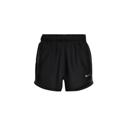 NIKE Tempo Dri-FIT Mid-Waist 3" Laufshorts Damen 011 - black/black/black/reflective silv M