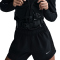 NIKE Tempo Dri-FIT Mid-Waist 3" Laufshorts Damen 011 - black/black/black/reflective silv M