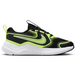 NIKE Cosmic Runner Laufschuhe Kinder 005 - black/wolf grey-volt 36