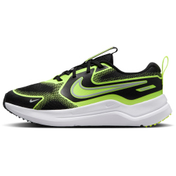 NIKE Cosmic Runner Laufschuhe Kinder 005 - black/wolf grey-volt 36.5