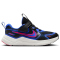 NIKE Cosmic Runner Laufschuhe Kinder 002 - black/bright crimson-hyper royal 27.5