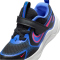 NIKE Cosmic Runner Laufschuhe Kinder 002 - black/bright crimson-hyper royal 27.5