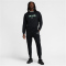 NIKE Sportswear Swoosh Air Fleece Cargo-Jogginghose Herren 011 - black/fir XS