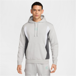 NIKE Sportswear Swoosh Air Fleece Hoodie Herren 025 - photon dust/iron grey/white S