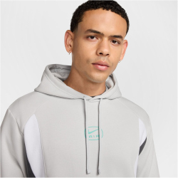 NIKE Sportswear Swoosh Air Fleece Hoodie Herren 025 - photon dust/iron grey/white S