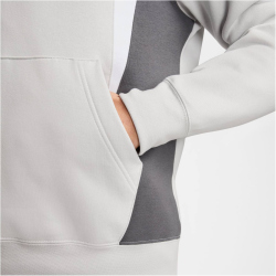NIKE Sportswear Swoosh Air Fleece Hoodie Herren 025 - photon dust/iron grey/white S