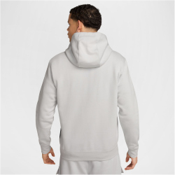 NIKE Sportswear Swoosh Air Fleece Hoodie Herren 025 - photon dust/iron grey/white S