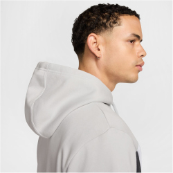 NIKE Sportswear Swoosh Air Fleece Hoodie Herren 025 - photon dust/iron grey/white S