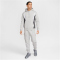 NIKE Sportswear Swoosh Air Fleece Hoodie Herren 025 - photon dust/iron grey/white S