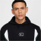 NIKE Sportswear Swoosh Air Fleece Hoodie Herren 011 - black/fir/white/white S