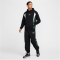 NIKE Sportswear Swoosh Air Fleece Hoodie Herren 011 - black/fir/white/white S