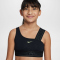 NIKE Pro Swoosh Dri-FIT Asymmetrical Sport-BH Mädchen 010 - black/lt lemon twist S (128-137 cm)