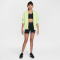 NIKE Pro Swoosh Dri-FIT Asymmetrical Sport-BH Mädchen 010 - black/lt lemon twist S (128-137 cm)