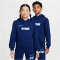 NIKE Club Fleece Hoodie Kinder 492 - blue void/university blue S (128-137 cm)