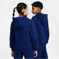 NIKE Club Fleece Hoodie Kinder 492 - blue void/university blue M (137-147 cm)