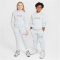 NIKE Club Fleece Hoodie Kinder 025 - photon dust/dynamic turq M (137-147 cm)