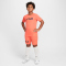 NIKE Academy 25 Dri-FIT kurzarm Trainingsshirt Kinder 643 - lt wild mango/lt wild mango/orange pulse S (128-137 cm)