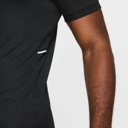 NIKE Academy Dri-FIT Fußball kurzarm Trainingsshirt Herren 010 - black/black/white/white S